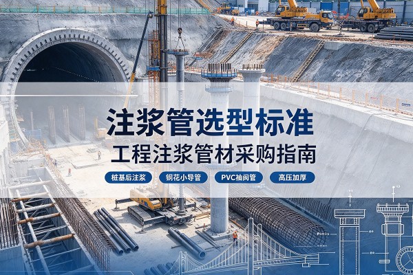 玉树注浆管选型标准