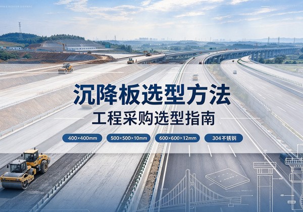 玉树沉降板选择方法