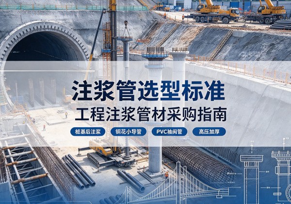 玉树注浆管选型标准